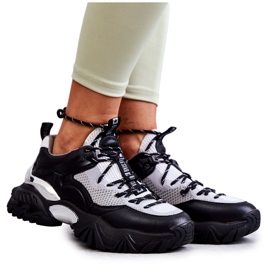 Női sportcipő Memory Foam System Big Star KK274053 fekete-szürke