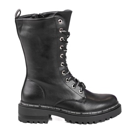 Fekete Shelovet női magas szárú táskák