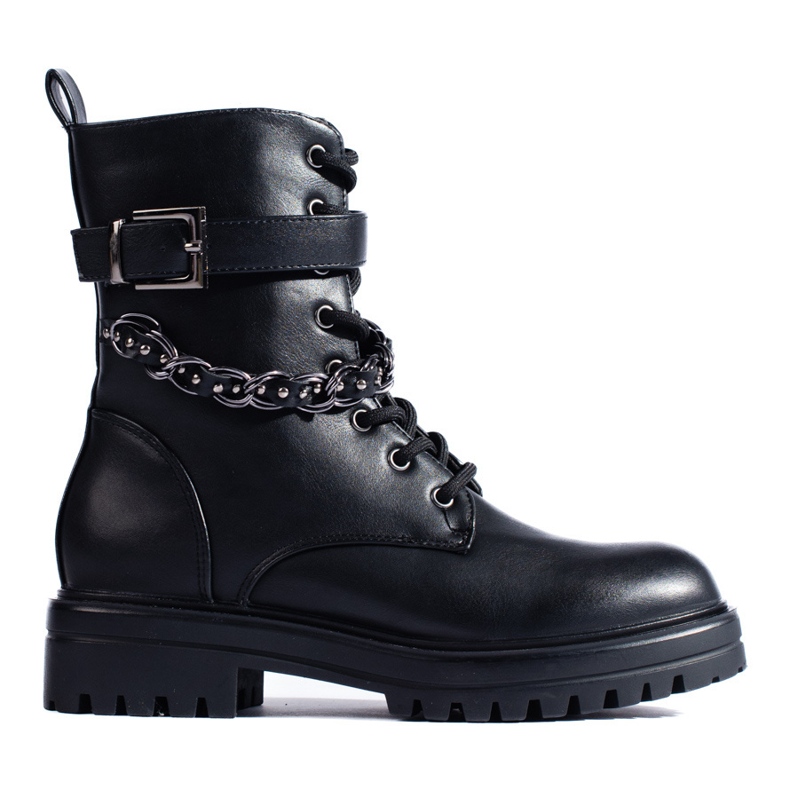 Női táskák lánccal fekete Női táskák lánccal fekete