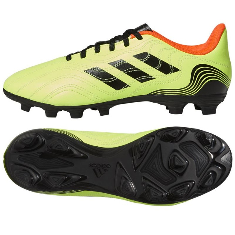 Adidas Copa Sense.4 FxG M GW3581 cipő sárga sárgák