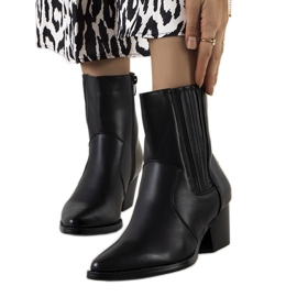 Fekete Bento cowboy csizma