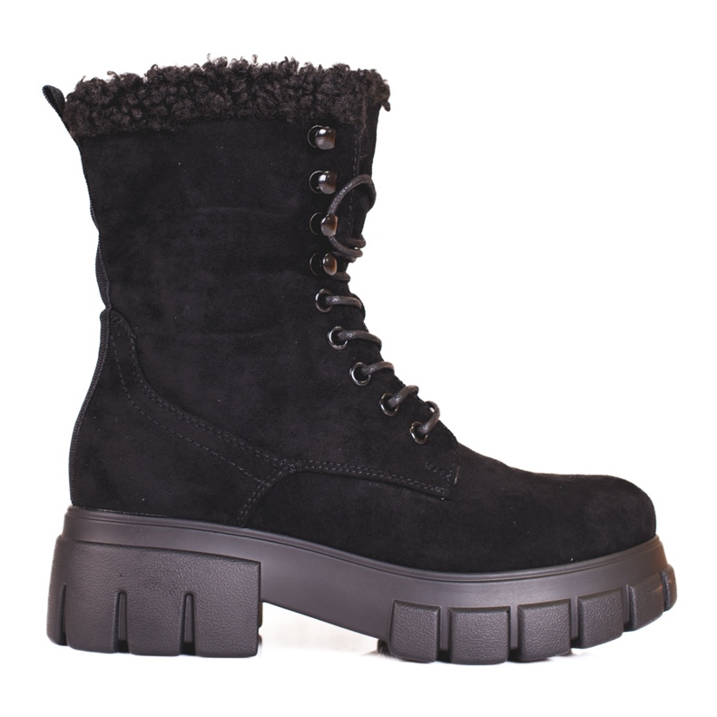 Női Shelovet szigetelt fekete munkások