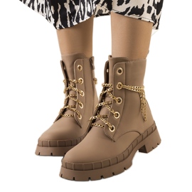 Barna túrabakancs Alcin lánccal Barna túrabakancs Alcin lánccal