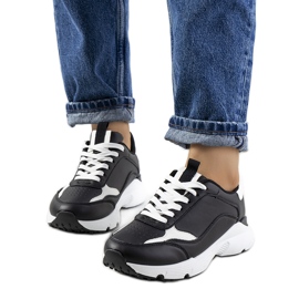 Fekete Ballater tornacipő