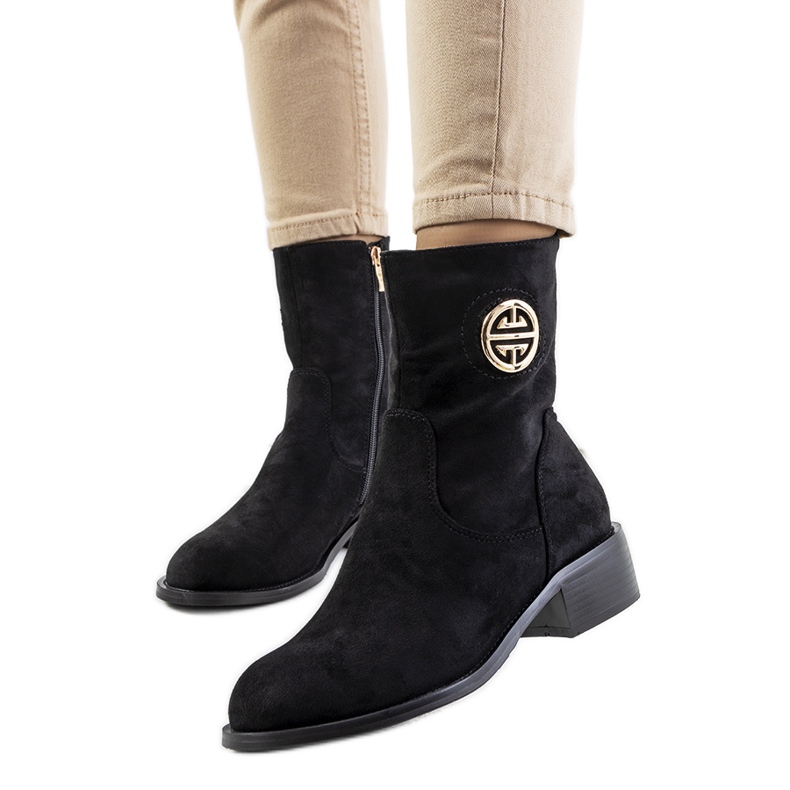 Fekete Nurset csizma