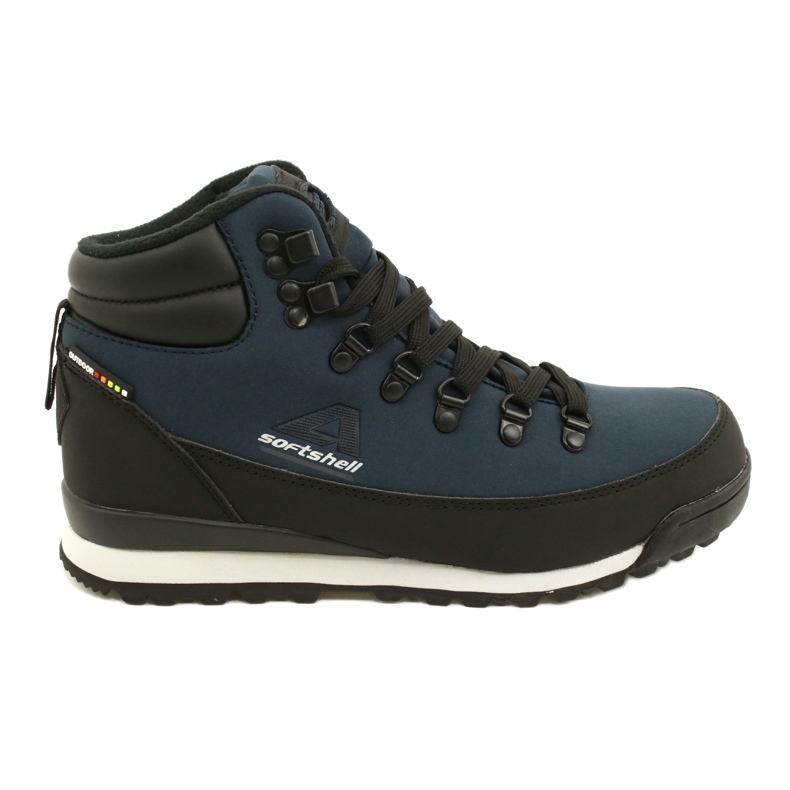 American Club Amerikai trekking téli csizma Softshell WT60 Navy blue fekete