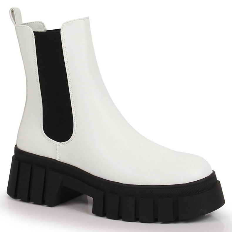 Női fehér csizma szigetelt platformmal Sergio Leone Női fehér csizma szigetelt platformmal Sergio Leone