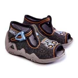 BEFADO S.A. Gyermek szandál Papcie Befado Tractor 217P111 Sötétszürke