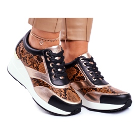 GOE Női sportcipők Cipők Fekete bőr GG2N3044