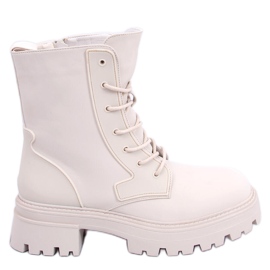 BM Tamar Beige fűzős csizma bézs BM Tamar Beige fűzős csizma bézs