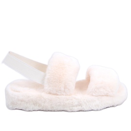 BM Candice Beige női papucs bézs