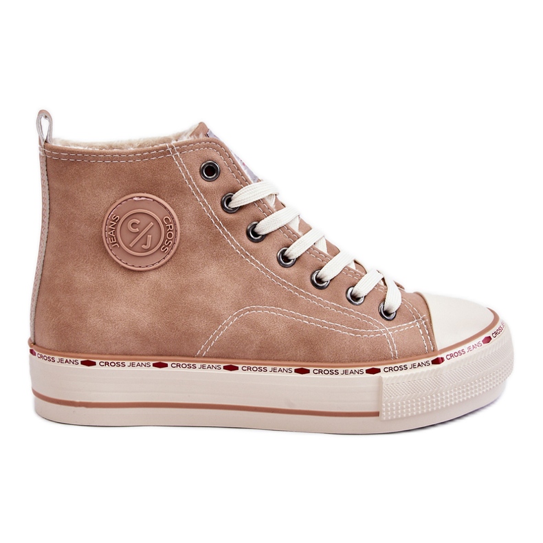 Cross Jeans Női High Cross farmer KK2R4045C Bézs tornacipő