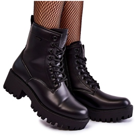 Női csizma Cross Jeans KK2R4070C fekete