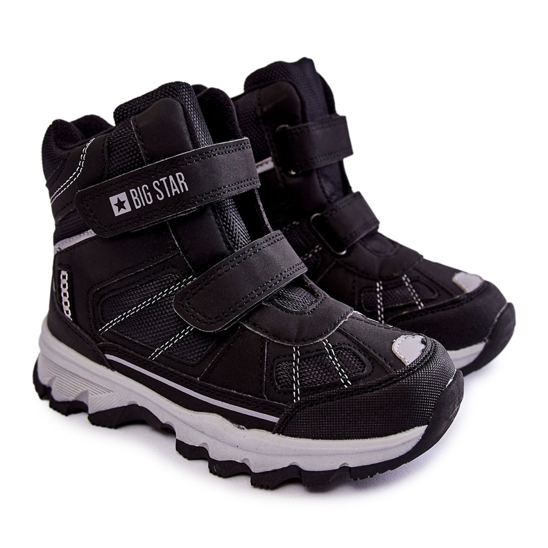 Gyerekcsizma Memory Foam Big Star KK374157 Fekete Gyerekcsizma Memory Foam Big Star KK374157 Fekete