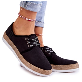 Női alacsony tornacipő Memory Foam System Big Star KK276004 Fekete Női alacsony tornacipő Memory Foam System Big Star KK276004 Fekete