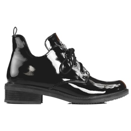 Patent női csizma Shelovet szabással fekete