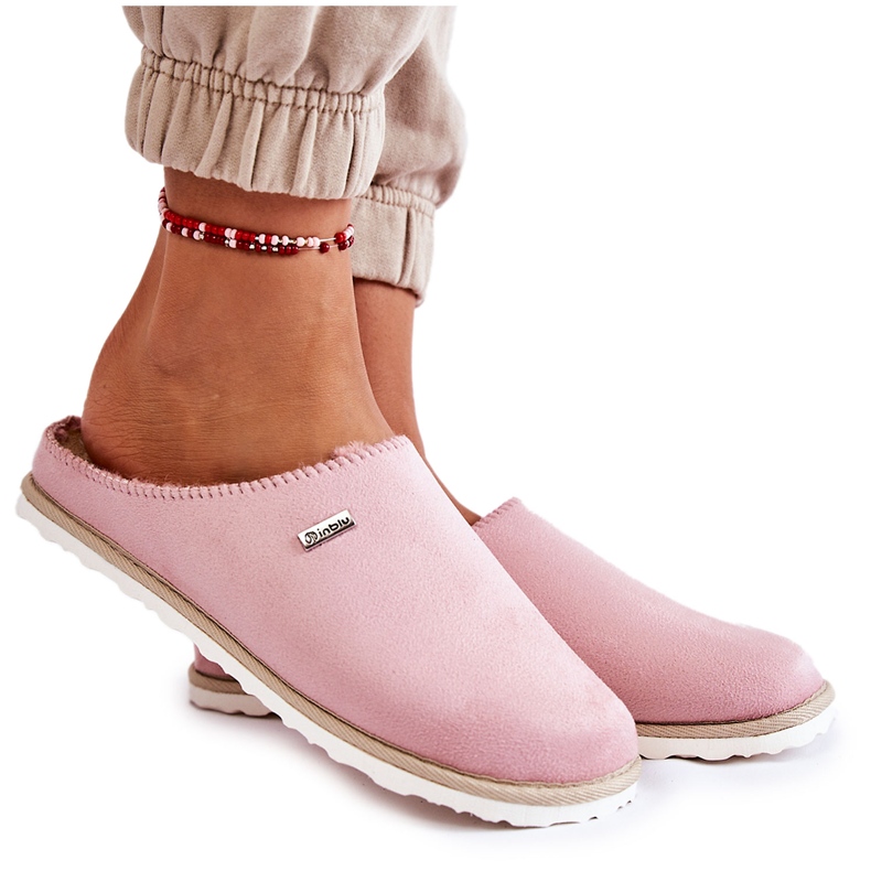 Háztartási meleg papucs Inblu CS-34-023 Pink rózsaszín