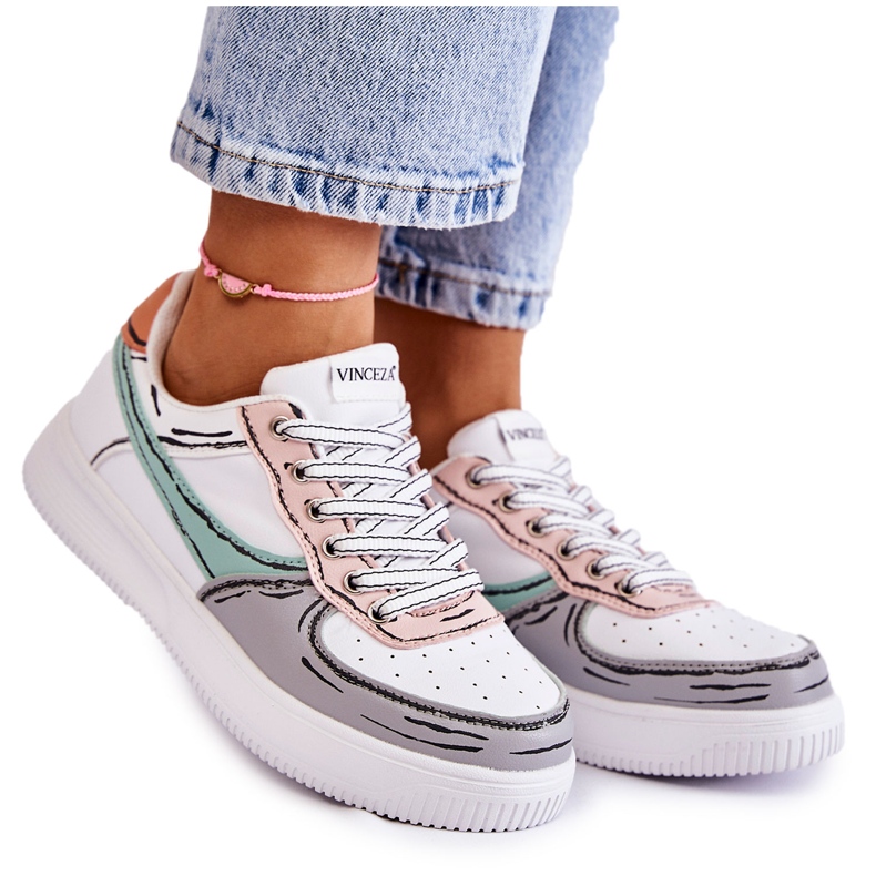 Vinceza Női alacsony sportcipő többszínű Solveig sokszínű