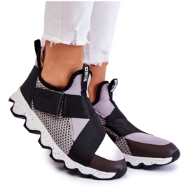 Női tornacipő Big Star KK274546 Szürke-fekete