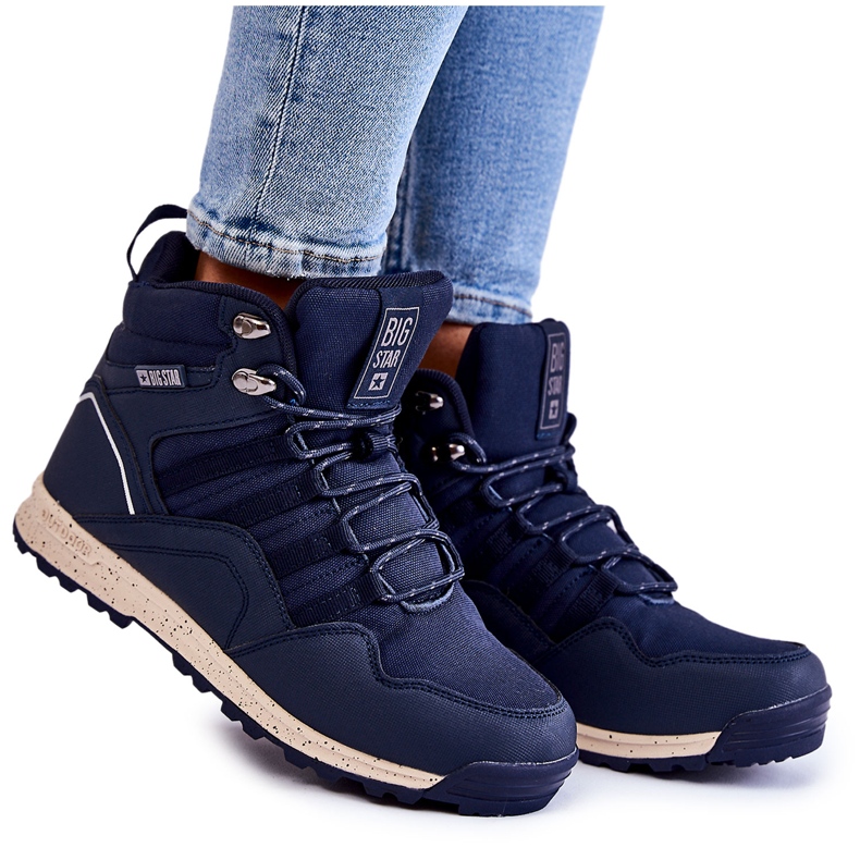 Női túracipő Big Star KK274611 sötétkék