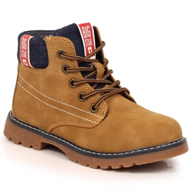 Big Star INT1789 hőszigetelt csizma barna