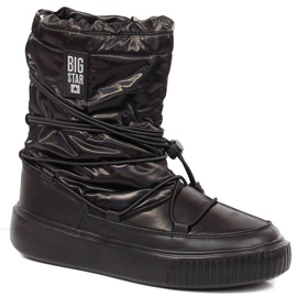 Fém szigetelésű hócsizma Big Star W INT1783A fekete