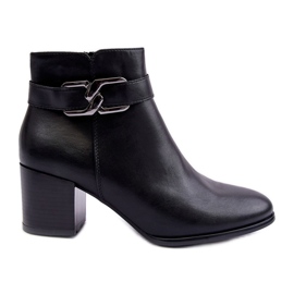 Sergio Leone Női meleg csizma fekete Astrid díszítéssel Sergio Leone Női meleg csizma fekete Astrid díszítéssel