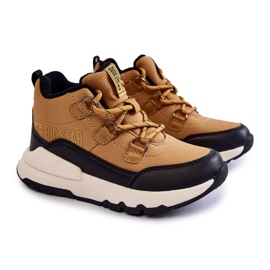 Gyermekcipők Memory Foam Big Star KK374118 Camel barna Gyermekcipők Memory Foam Big Star KK374118 Camel barna