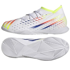 Adidas Predator Edge.3 In Jr GV8509 futballcipő fehér fehér