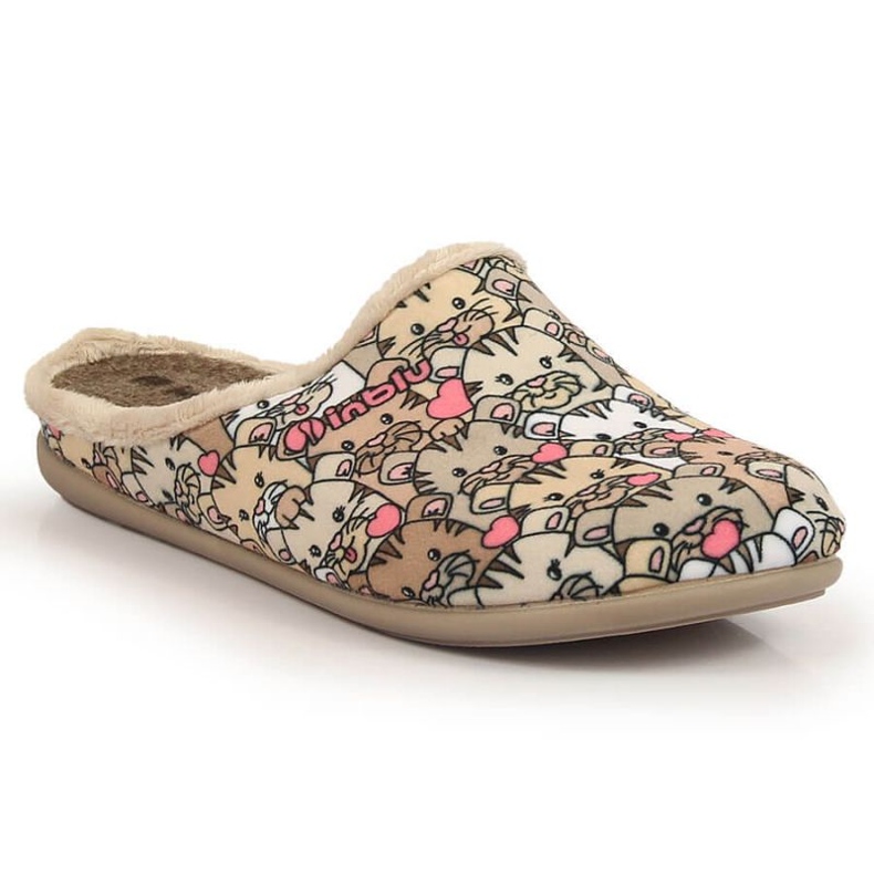 Papucs kivehető Inblu W ARC18 betéttel sokszínű