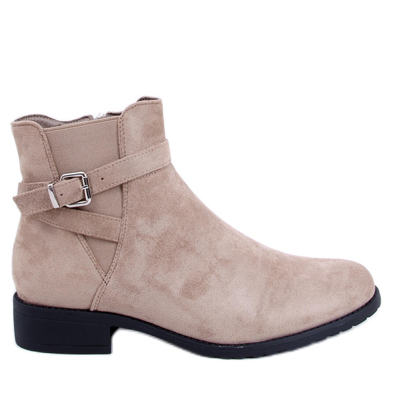PA1 Női Tourel Khaki Suede csizma bézs