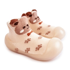 BEFADO S.A. Gyermek papucs Niechodki Befado 002P037 Bézs barna