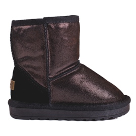 Lányok barna hócsizma