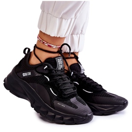 Női sportcipő Big Star KK274056 Fekete