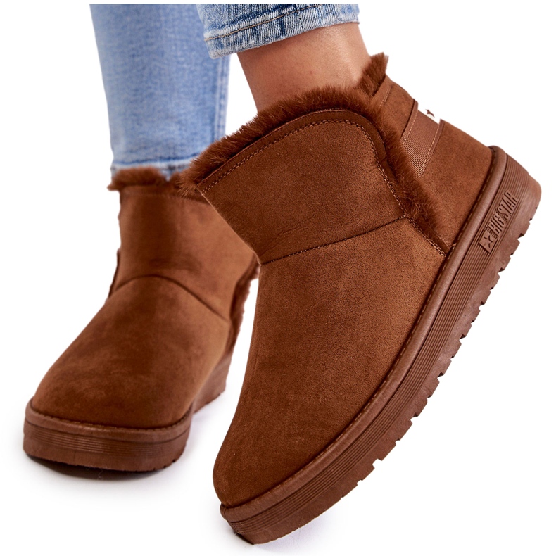 Női barna hócsizma Big Star KK274620