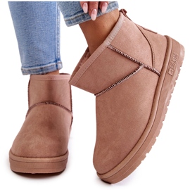 Női hőszigetelt hócsizma Big Star KK274293 Világos rózsaszín