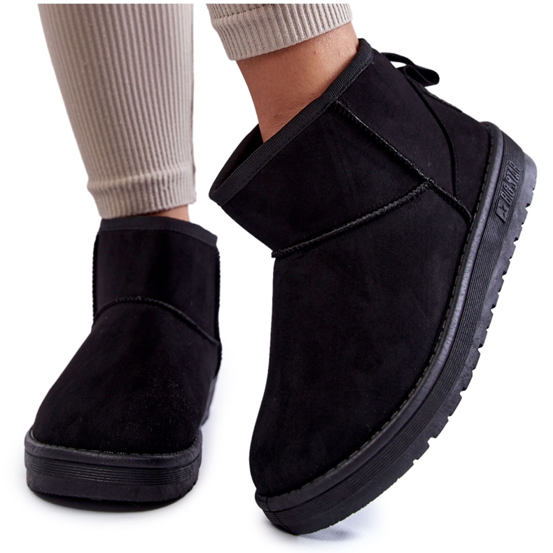 Női hőszigetelt hócsizma Big Star KK274288 Fekete