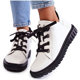 Eco-bőr cipő Sergio Leone PB210 fehér