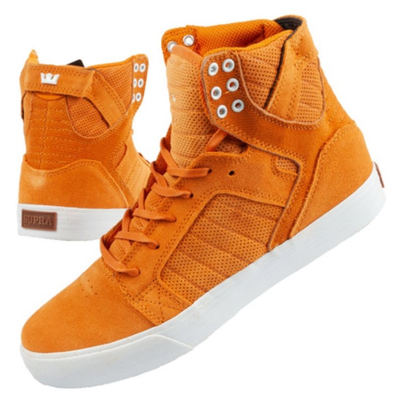 DC Supra Skytop M 08003-298 tornacipő narancssárga