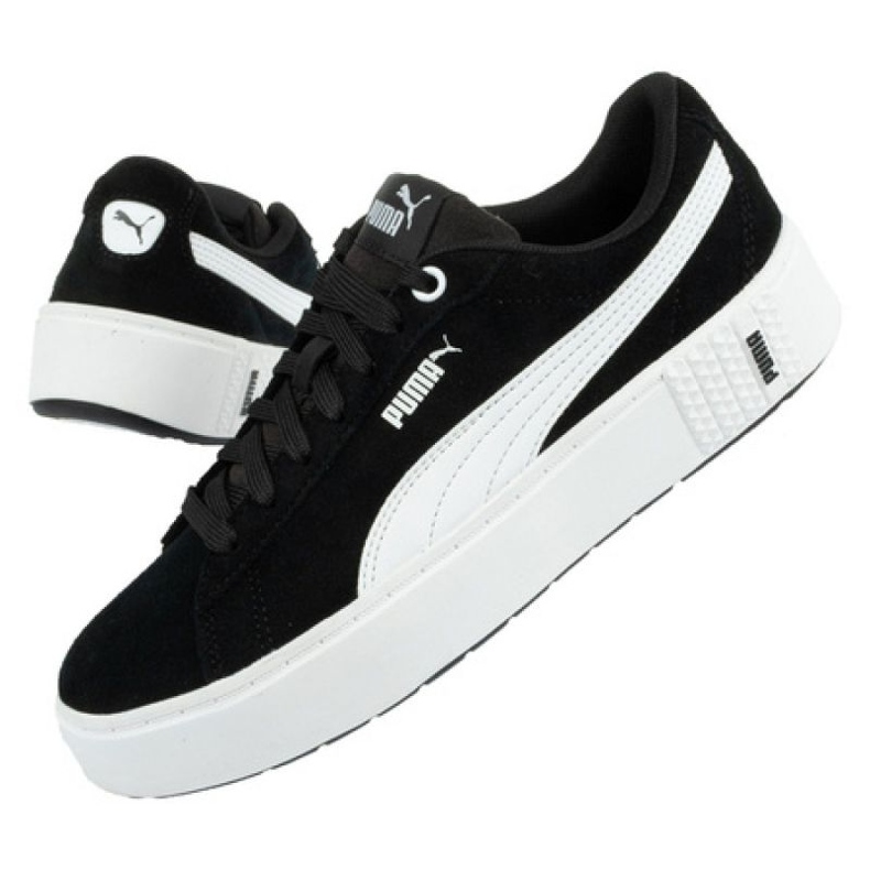 Puma Smash Platform W 373037 04 tornacipő fekete