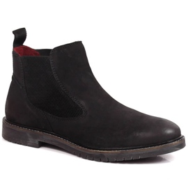 Bebújós Chelsea Boots Bugatti M INT1795 fekete