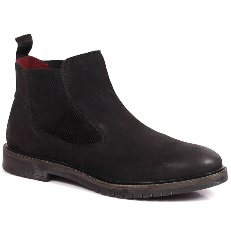 Bebújós Chelsea Boots Bugatti M INT1795 fekete