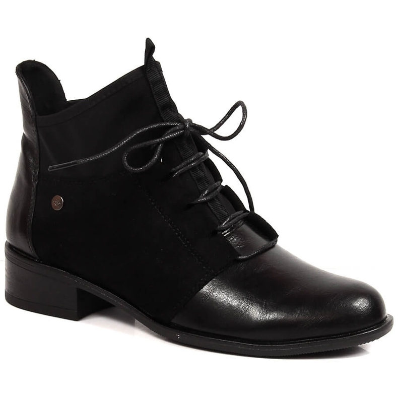 Fekete szigetelt női csizma lapos sarkú Jezzi Fekete szigetelt női csizma lapos sarkú Jezzi