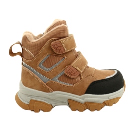 Boots Trappers tépőzáras Camel News 22DZ23-5251 bézs sárga