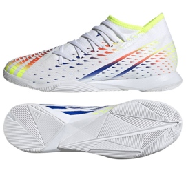 Adidas Predator Edge.3 GV8517 futballcipőben fehér fehér