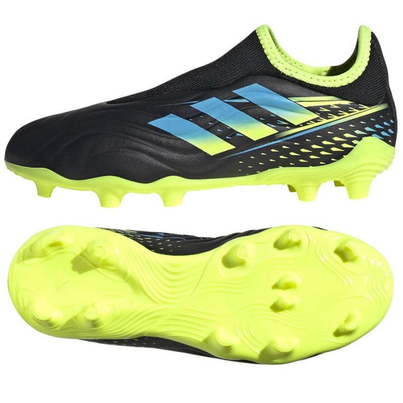 Adidas Copa Sense.3 Ll Fg Jr GZ1388 futballcipő fekete fekete