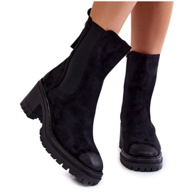 Vinceza Női velúr csizma cipzárral Black Liris fekete Vinceza Női velúr csizma cipzárral Black Liris fekete