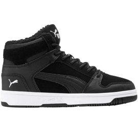 Puma Rebound Layup Fur Sd Jr 37049701 fekete