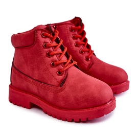 FR1 Gyerek Trappers csizma cipzárral Red Dexter piros FR1 Gyerek Trappers csizma cipzárral Red Dexter piros