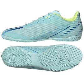 Adidas X Speedportal.4 M GW8502 futballcipőben kék kék Adidas X Speedportal.4 M GW8502 futballcipőben kék kék